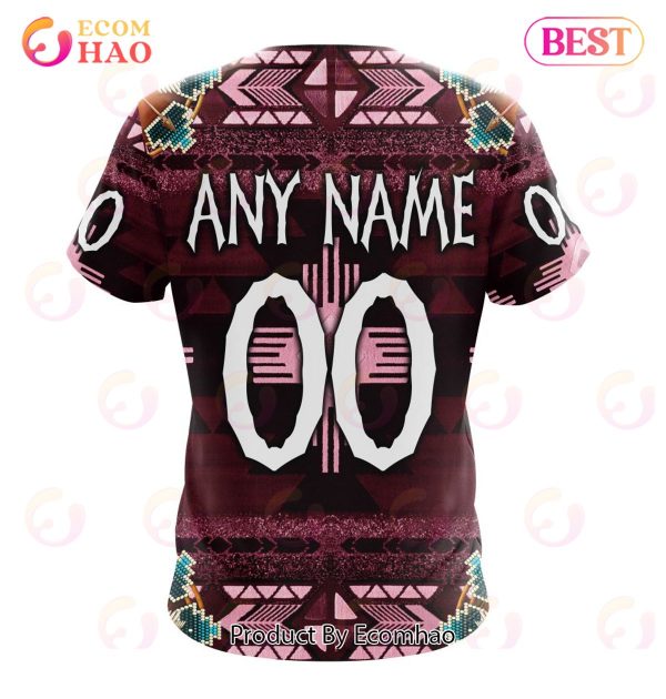 NHL Colorado Avalanche Specialized With Native Costume Concept 3D Hoodie