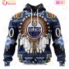 NHL Detroit Red Wings Specialized With Native Costume Concept 3D Hoodie