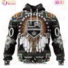 NHL Minnesota Wild Specialized With Native Costume Concept 3D Hoodie