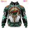 NHL Montreal Canadiens Specialized With Native Costume Concept 3D Hoodie