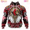 NHL Philadelphia Flyers Specialized With Native Costume Concept 3D Hoodie