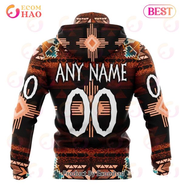NHL Philadelphia Flyers Specialized With Native Costume Concept 3D Hoodie