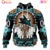 NHL Seattle Kraken Specialized With Native Costume Concept 3D Hoodie