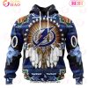 NHL Toronto Maple Leafs Specialized With Native Costume Concept 3D Hoodie