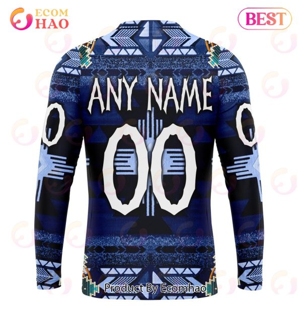 NHL Toronto Maple Leafs Specialized With Native Costume Concept 3D Hoodie