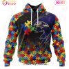 NFL Buffalo Bills Specialized With Autism Awareness Concept 3D Hoodie