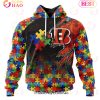 NFL Cleveland Browns Specialized With Autism Awareness Concept 3D Hoodie