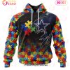 NFL Cleveland Browns Specialized With Autism Awareness Concept 3D Hoodie