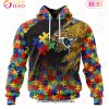 NFL Indianapolis Colts Specialized With Autism Awareness Concept 3D Hoodie