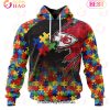 NFL Las Vegas Raiders Specialized With Autism Awareness Concept 3D Hoodie