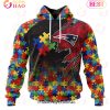 NFL New Orleans Saints Specialized With Autism Awareness Concept 3D Hoodie