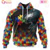 NFL New York Jets Specialized With Autism Awareness Concept 3D Hoodie