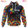 NFL Tampa Bay Buccaneers Specialized With Autism Awareness Concept 3D Hoodie