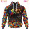 NFL Tennessee Titans Specialized With Autism Awareness Concept 3D Hoodie