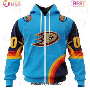 NHL Anaheim Ducks Special ALL Star Game Design With Atlantic Ocean 3D Hoodie