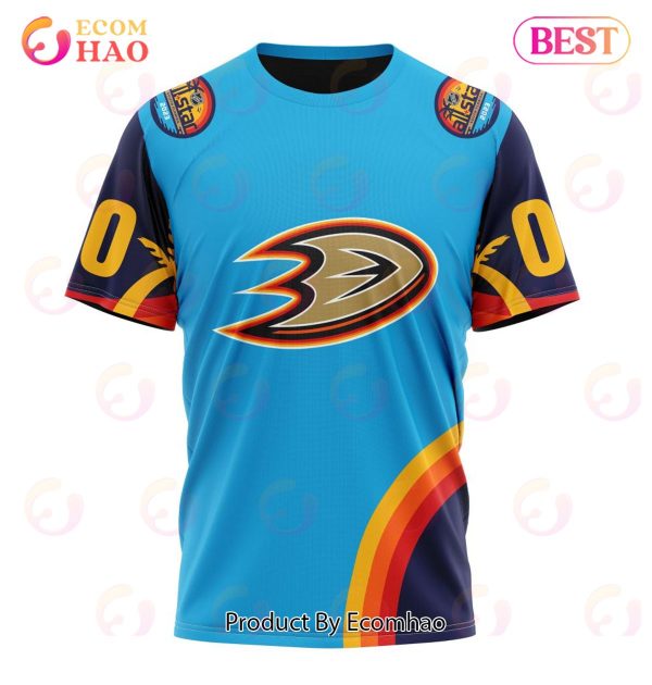 NHL Anaheim Ducks Special ALL Star Game Design With Atlantic Ocean 3D Hoodie