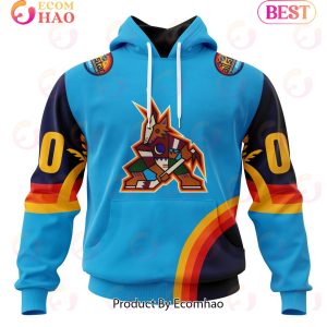 NHL Arizona Coyotes Special ALL Star Game Design With Atlantic Ocean 3D Hoodie