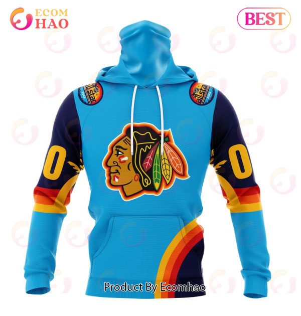 NHL Chicago Blackhawks Special ALL Star Game Design With Atlantic Ocean 3D Hoodie