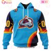 NHL Colorado Avalanche Special ALL Star Game Design With Florida Sunset 3D Hoodie
