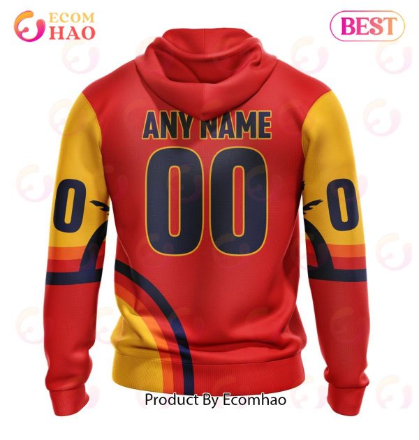 NHL Colorado Avalanche Special ALL Star Game Design With Florida Sunset 3D Hoodie