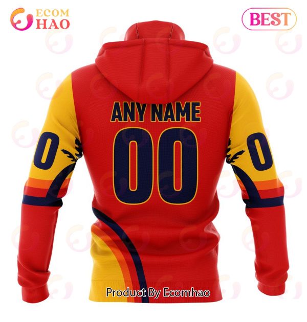 NHL Colorado Avalanche Special ALL Star Game Design With Florida Sunset 3D Hoodie