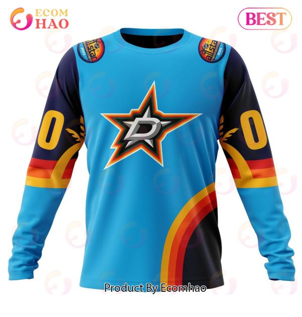 NHL Dallas Stars Special ALL Star Game Design With Atlantic Ocean 3D Hoodie