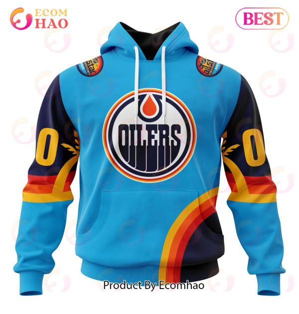 NHL Edmonton Oilers Special ALL Star Game Design With Atlantic Ocean 3D Hoodie