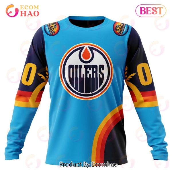 NHL Edmonton Oilers Special ALL Star Game Design With Atlantic Ocean 3D Hoodie