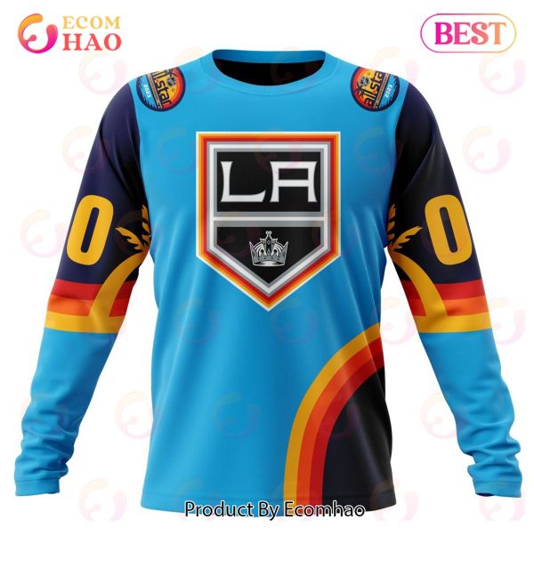 NHL Los Angeles Kings Special ALL Star Game Design With Atlantic Ocean 3D Hoodie