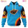 NHL Los Angeles Kings Special ALL Star Game Design With Florida Sunset 3D Hoodie