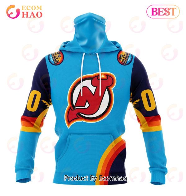 NHL New Jersey Devils Special ALL Star Game Design With Atlantic Ocean 3D Hoodie