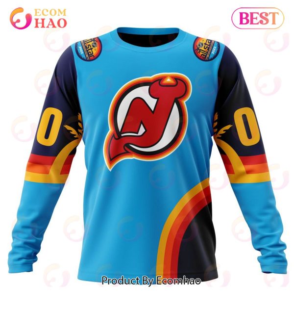 NHL New Jersey Devils Special ALL Star Game Design With Atlantic Ocean 3D Hoodie