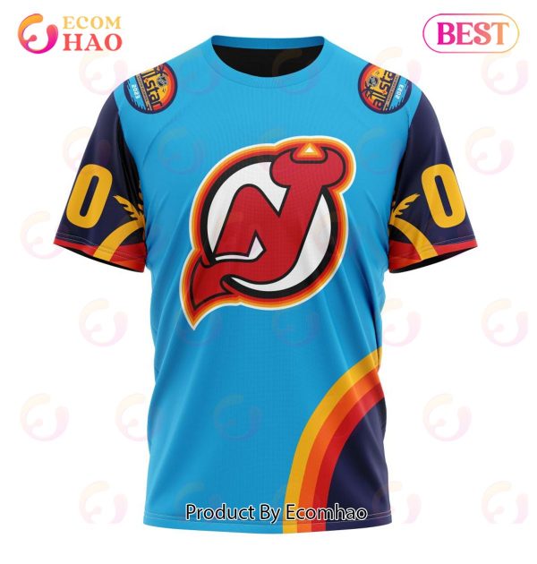 NHL New Jersey Devils Special ALL Star Game Design With Atlantic Ocean 3D Hoodie