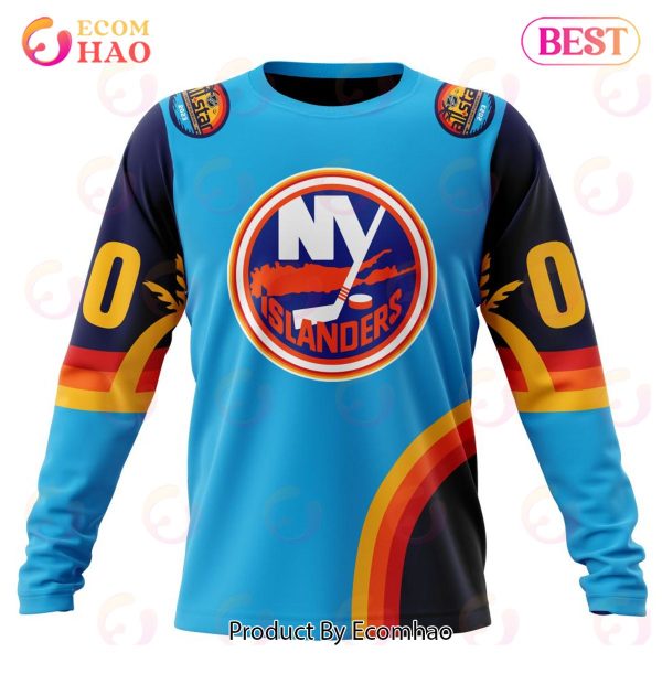 NHL New York Islanders Special ALL Star Game Design With Atlantic Ocean 3D Hoodie