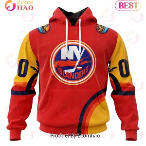 NHL New York Islanders Special ALL Star Game Design With Florida Sunset 3D Hoodie