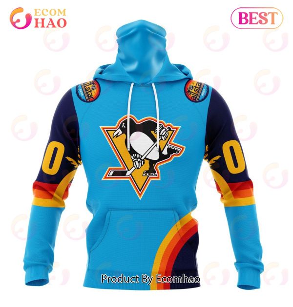 NHL Pittsburgh Penguins Special ALL Star Game Design With Atlantic Ocean 3D Hoodie