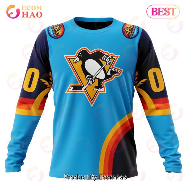 NHL Pittsburgh Penguins Special ALL Star Game Design With Atlantic Ocean 3D Hoodie