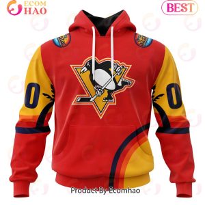 NHL Pittsburgh Penguins Special ALL Star Game Design With Florida Sunset 3D Hoodie