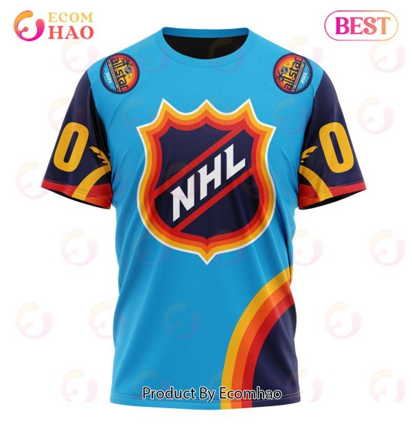 NHL Special ALL Star Game Design With Atlantic Ocean 3D Hoodie