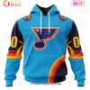NHL St. Louis Blues Special ALL Star Game Design With Florida Sunset 3D Hoodie