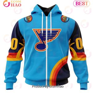 NHL St. Louis Blues Special ALL Star Game Design With Atlantic Ocean 3D Hoodie