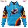 NHL Tampa Bay Lightning Special ALL Star Game Design With Florida Sunset 3D Hoodie