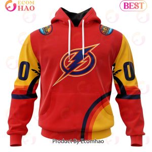 NHL Tampa Bay Lightning Special ALL Star Game Design With Florida Sunset 3D Hoodie