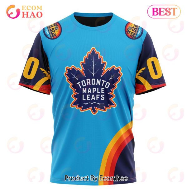 NHL Toronto Maple Leafs Special ALL Star Game Design With Atlantic Ocean 3D Hoodie