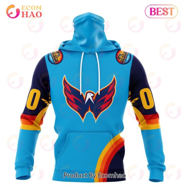 NHL Washington Capitals Special ALL Star Game Design With Atlantic Ocean 3D Hoodie