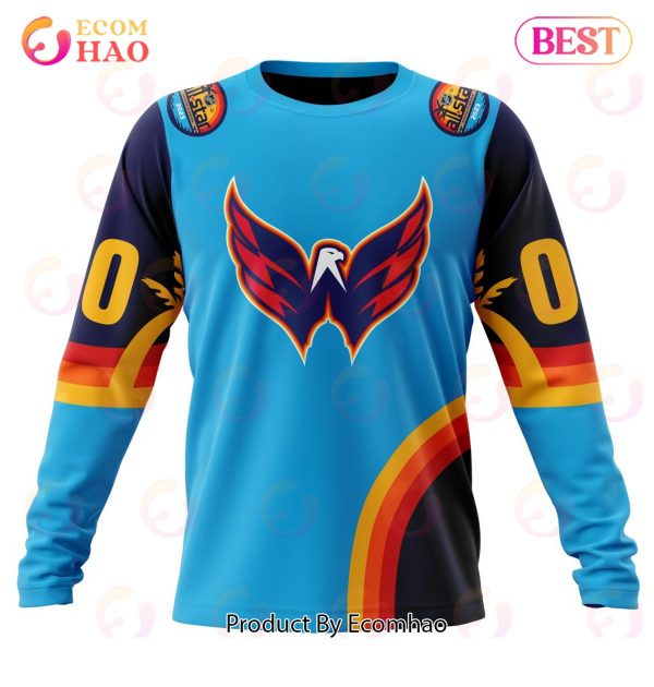 NHL Washington Capitals Special ALL Star Game Design With Atlantic Ocean 3D Hoodie