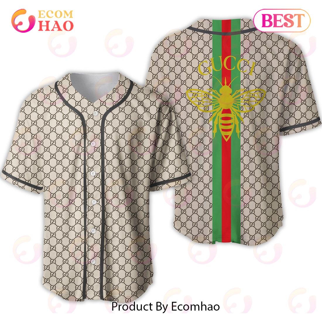 Gucci Bee Luxury Brand Jersey Limited Edition Luxury Items