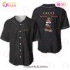 Gucci Black Mix Color Luxury Brand Jersey Limited Edition