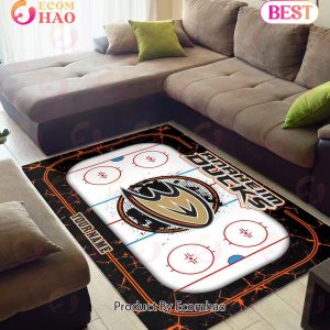 Personalized NHL Anaheim Ducks Rug Carpet Perfect Gift
