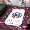Personalized NHL Columbus Blue Jackets Rug Carpet Perfect Gift